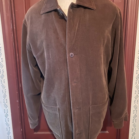 RAINFOREST Men's Corduroy Jacket in Brown